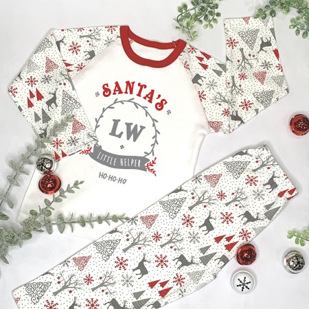 Reindeer Pyjamas - Front Design